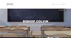 Desktop Screenshot of bishopcolvin.com